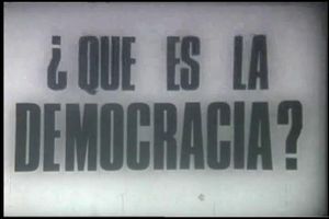 ¿Qué es la democracia?