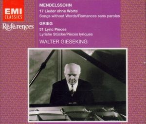Mendelssohn: Lieder ohne Worte, Grieg: Lyric Pieces