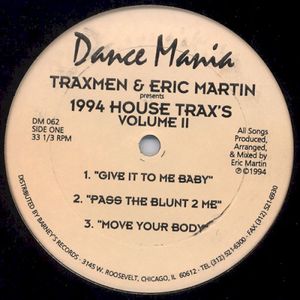 1994 House Trax's Volume II (EP)