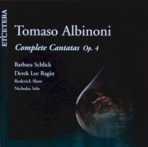 Complete Cantatas, op. 4