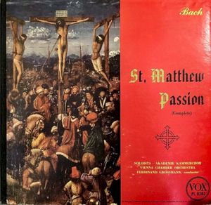 St. Matthew Passion