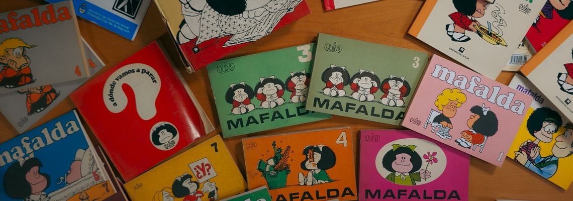 Cover Reading Again Mafalda