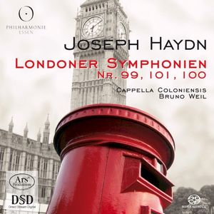 London Symphonies 99, 101, 100