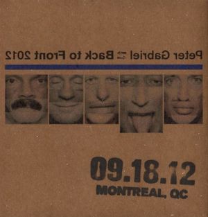 Back to Front 2012: 09.18.12 Montreal, QC (Live)