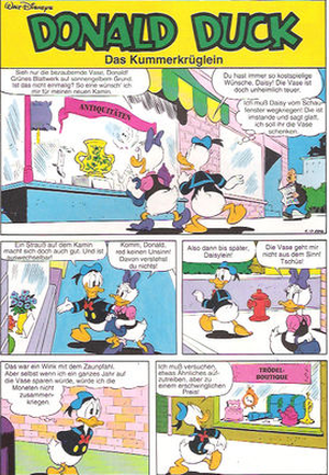 Un vase qui a "du pot" - Donald Duck