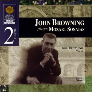 John Browning plays Mozart Sonatas