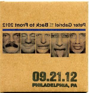 Back to Front 2012: 09.21.12 Philadelphia, PA (Live)