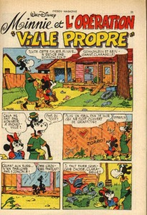 L'Opération "ville propre" - Minnie Mouse