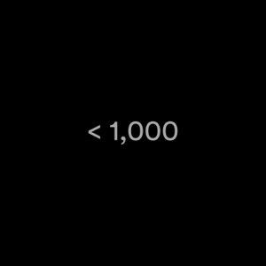 <1,000 (Single)