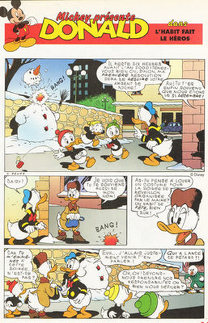 L'Habit fait le héros - Donald Duck