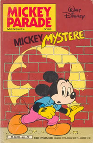 Mickey Mystère  - Mickey Parade, tome 26