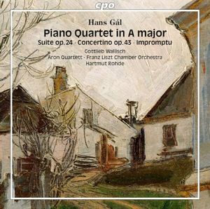 Quartet in A Major for Violin, Viola, Cello & Piano: II. Presto e leggiero