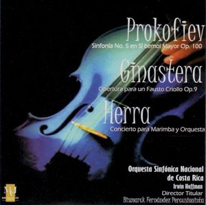 Prokofiev: Sinfonía no. 5 en sí bemol mayor, op. 100 / Ginastera: Obertura para un Fausto criollo, op. 9 / Herra: Concierto para