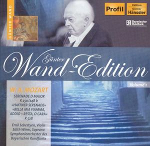 Günter Wand-Edition, Volume 1