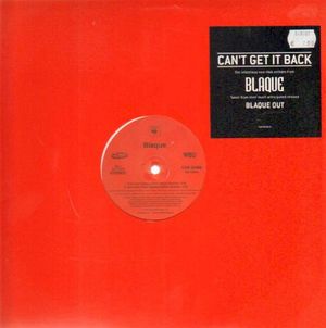 Can't Get It Back (Single)