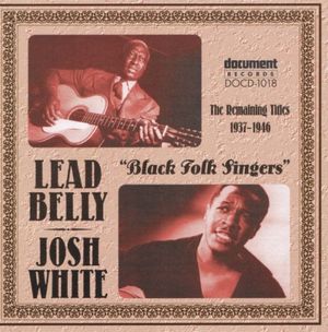 Black Folk Singers: The Remaining Titles (1937-1946)