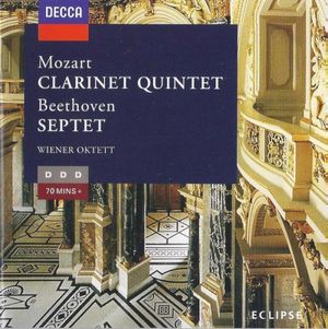 Mozart: Clarinet Quintet / Beethoven: Septet