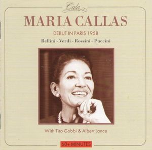 Maria Callas: Debut in Paris 1958