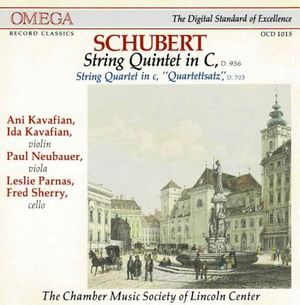 String Quintet in C, D. 956 / Quartettsatz, D. 703