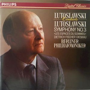 Lutoslawski conducts Lutoslawski: Symphony no. 3 / Les Espaces du Sommeil