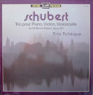 Trio en mi bémol majeur Op 100