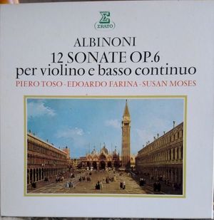 12 Sonate op. 6, per violino e basso continuo