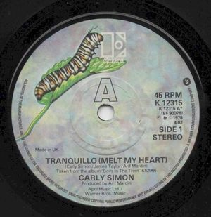 Tranquillo (Melt My Heart) (Single)