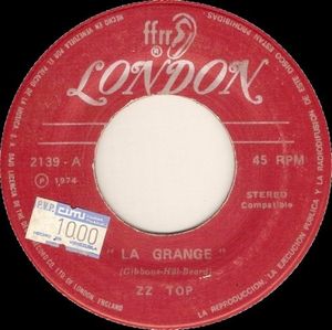 La Grange / Hot, Blue and Righteous (Single)