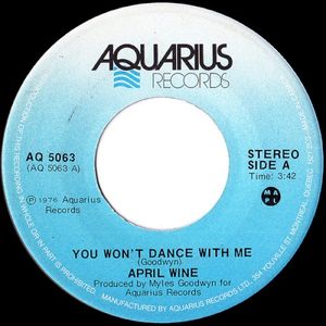 You Won't Dance With Me (Single)