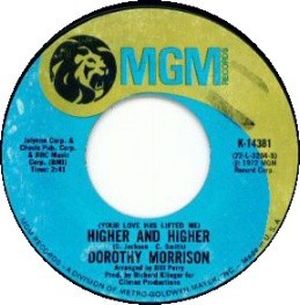 (Your Love Has Lifted Me) Higher And Higher (Single)