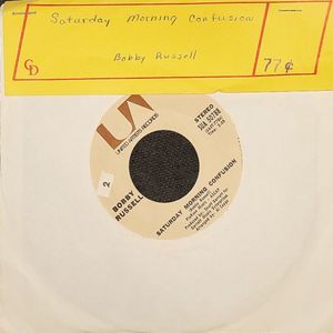 Saturday Morning Confusion / Little Ole Song About Love (Single)