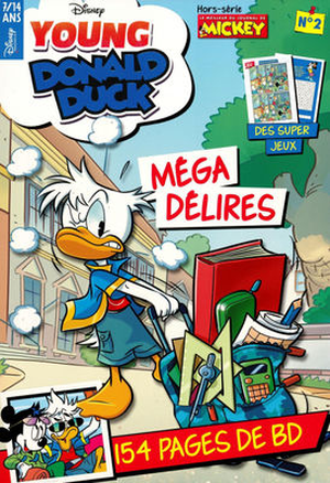 Méga délires - Young Donald Duck 2 - Le Meilleur du Journal de Mickey (Hors-série), tome 2