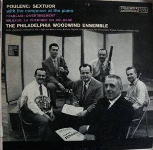 Poulenc: Sextuor (with the composer at the piano) / Françaix: Divertissement / Milhaud: La Cheminée du Roi René