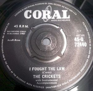 I Fought the Law (Single)