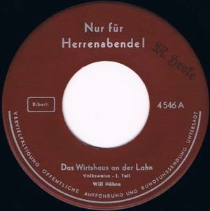 Das Wirtshaus an der Lahn (Single)