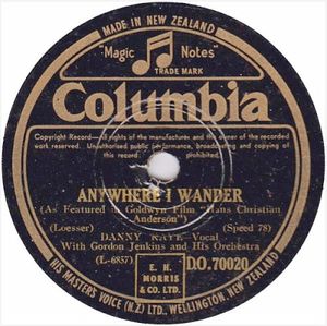 Anywhere I Wander / No Two People (Single)
