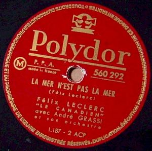 La mer n’est pas la mer / Hymne au printemps (Single)