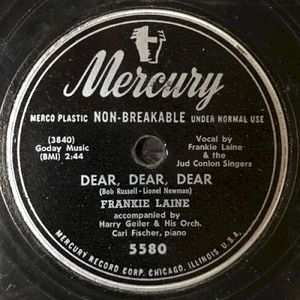 Dear, Dear, Dear / May the Good Lord Bless and Keep You (Single)