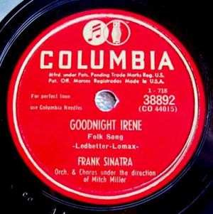 Goodnight Irene / My Blue Heaven (Single)