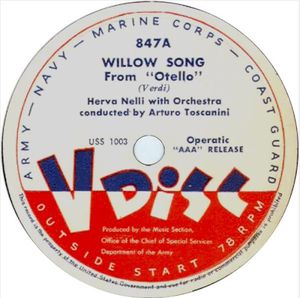 Willow Song (From “Otello”)