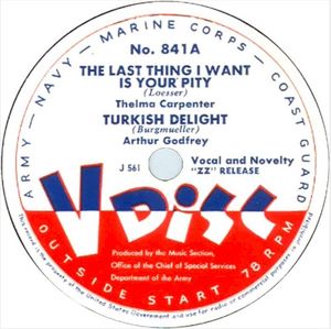 The Last Thing I Want Is Your Pity / Turkish Delight / Hari Kari / Trifling Gal (EP)