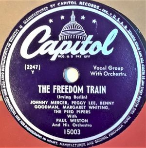 The Freedom Train / God Bless America (Single)