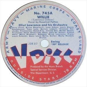 Willie / Bugle Call Rag (Single)