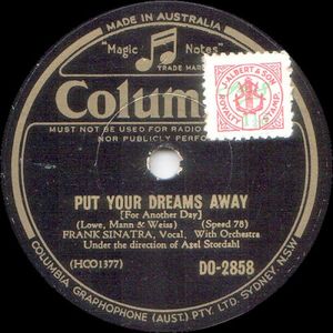 Put Your Dreams Away / My Shawl (Single)