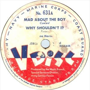 Mad About the Boy / Why Shouldn’t I? / La borrachita / I Can’t Escape From You (EP)