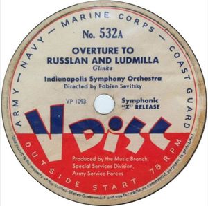 Overture to Russlan and Ludmilla / Intermezzo / Naila Waltz (EP)