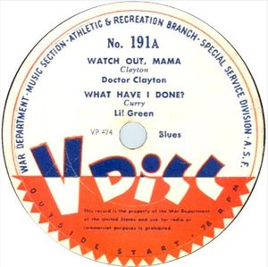 Watch Out, Mama / What Have I Done? / Uncle Sam Blues (EP)