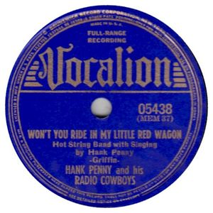 Won't You Ride In My Little Red Wagon / Cowboy's Swing (Single)