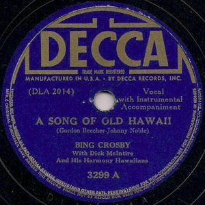 A Song of Old Hawaii / Trade Winds (Single)