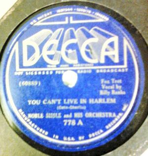 You Can’t Live in Harlem / That’s What Love Did to Me (Single)